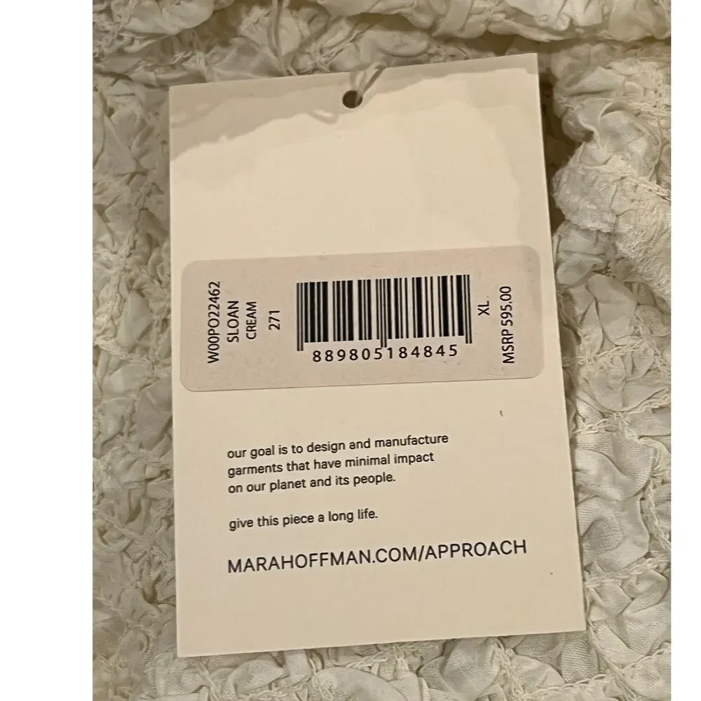 NWT Mara Hoffman Sloan Textured Sleeveless Column Midi-Dress Size XL - Picture 14 of 16